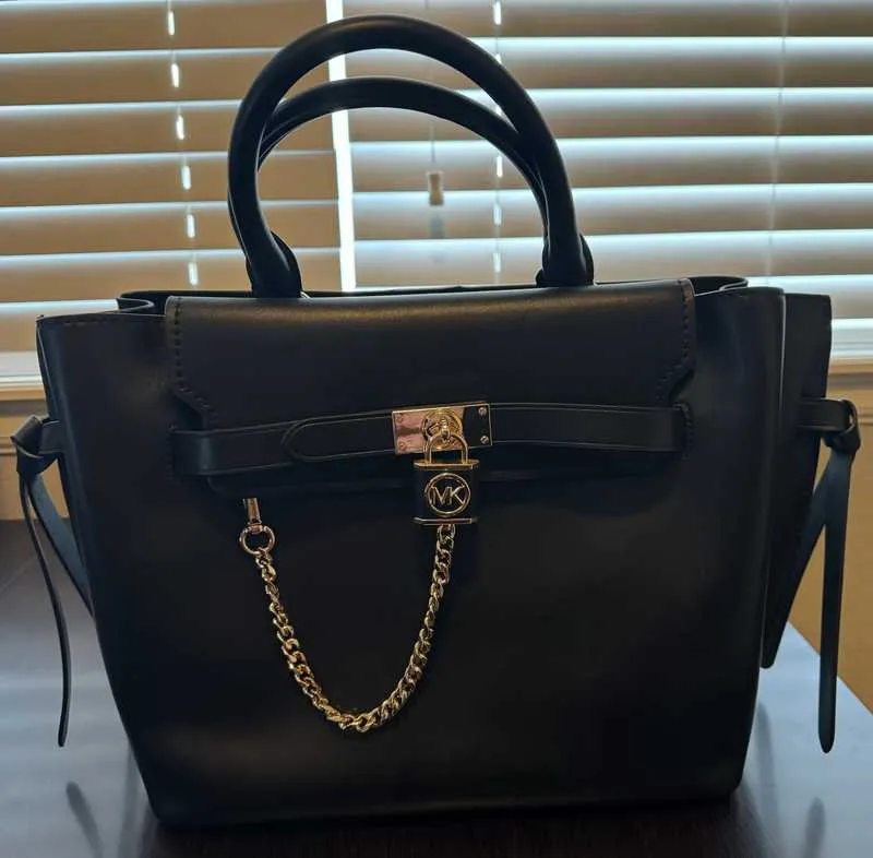 Hamilton Legacy Large Leather Belted Satchel