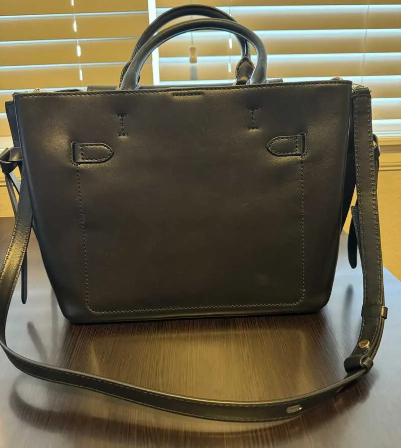 Hamilton Legacy Large Leather Belted Satchel