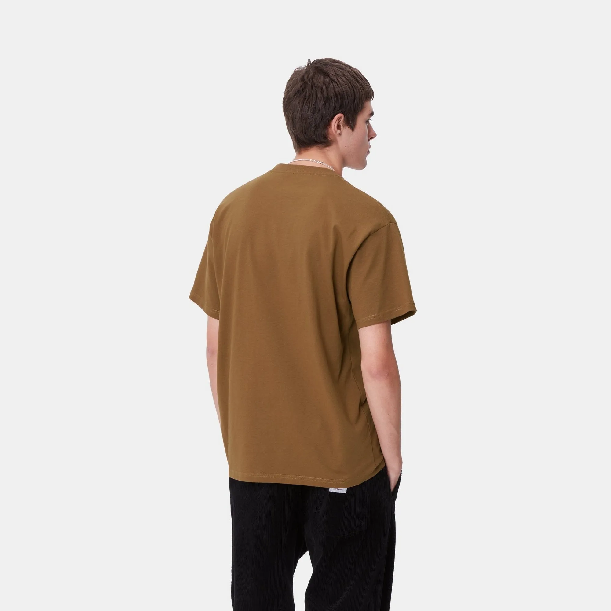 Heart Train Pocket T-Shirt | Hamilton Brown