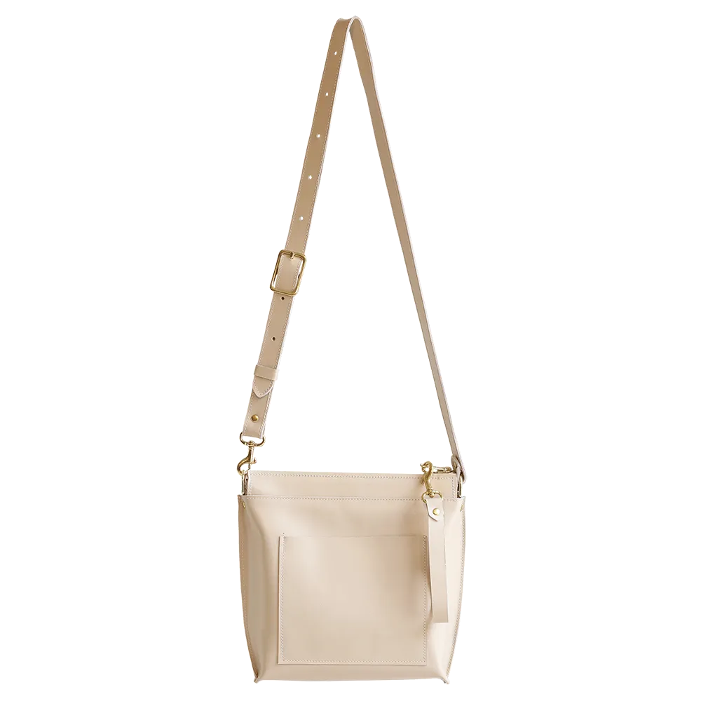 Huston Crossbody in Parchment