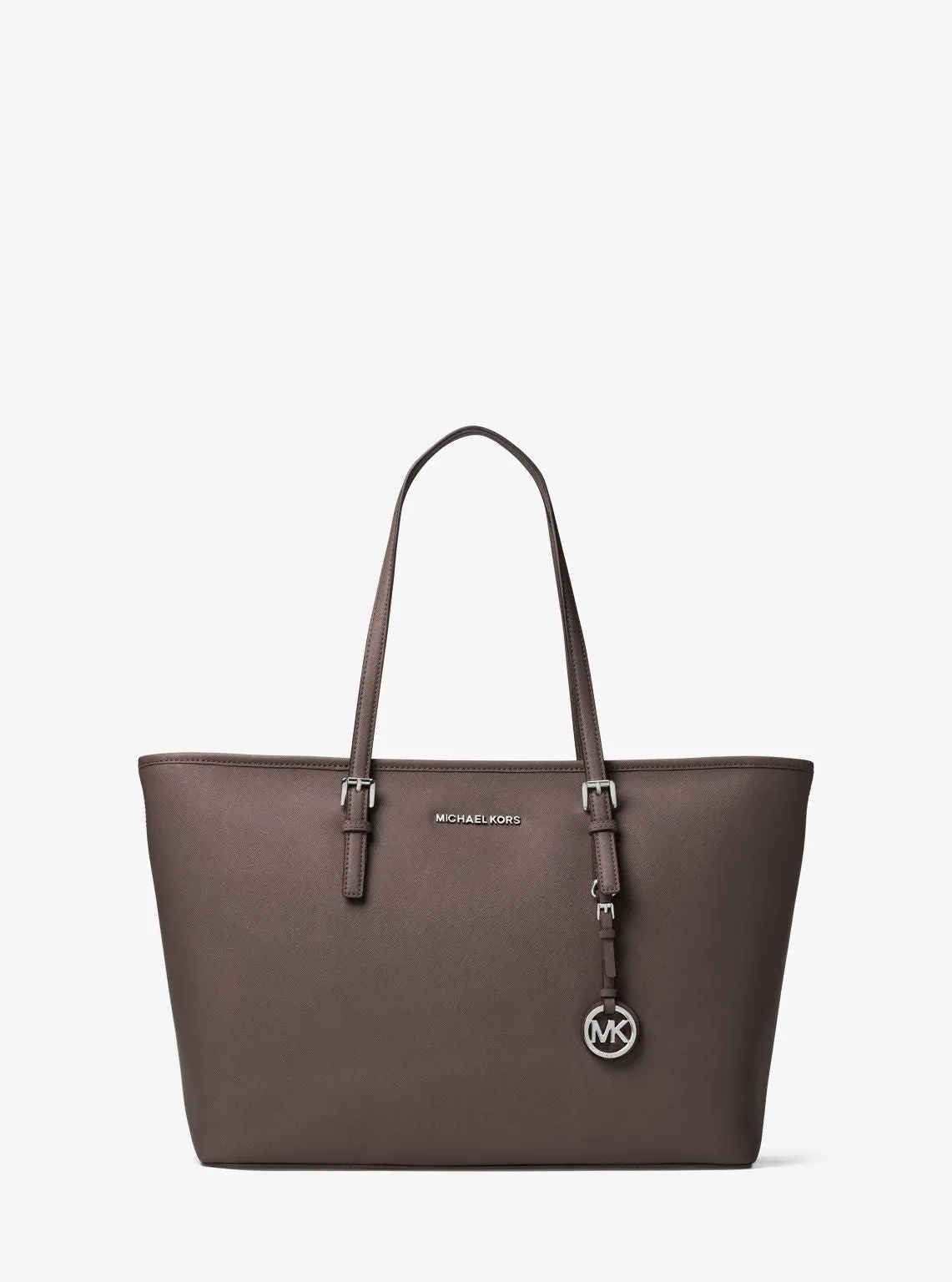 Jet Set Medium Saffiano Leather Top-Zip Tote Bag