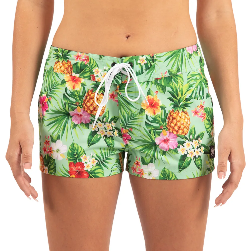 Keep it Tropical Boardshort 2" inseam 4-way stretch