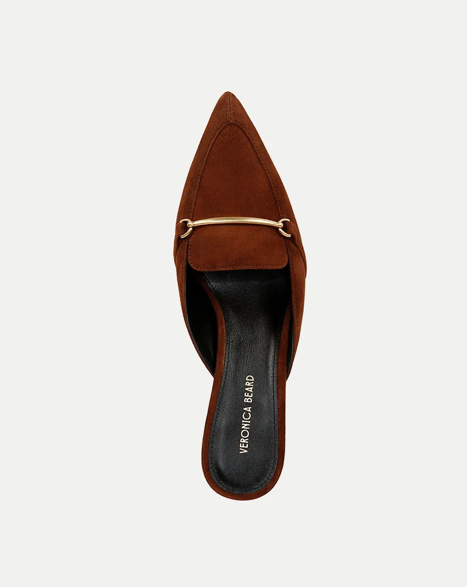 Leslie Suede Mule