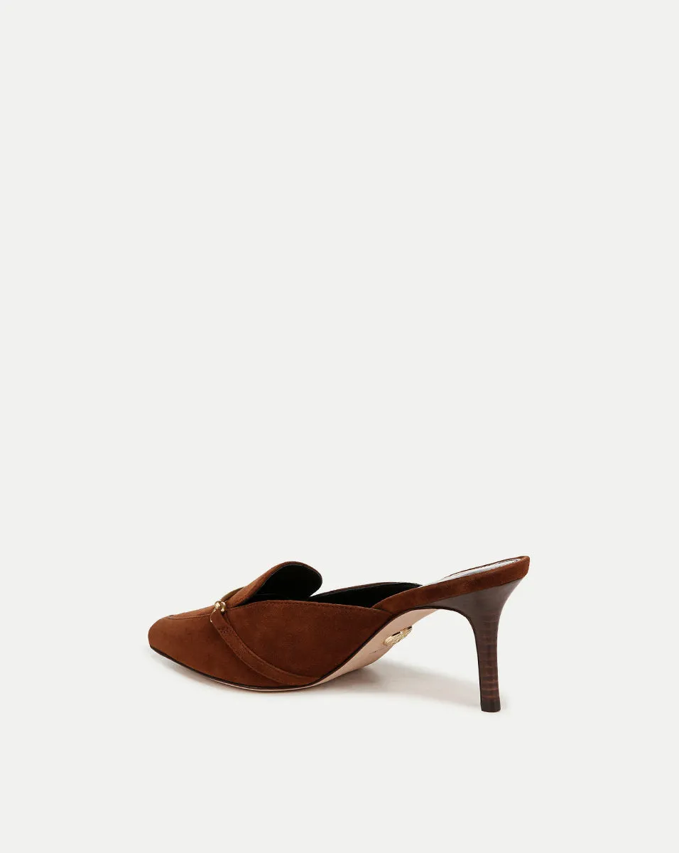 Leslie Suede Mule