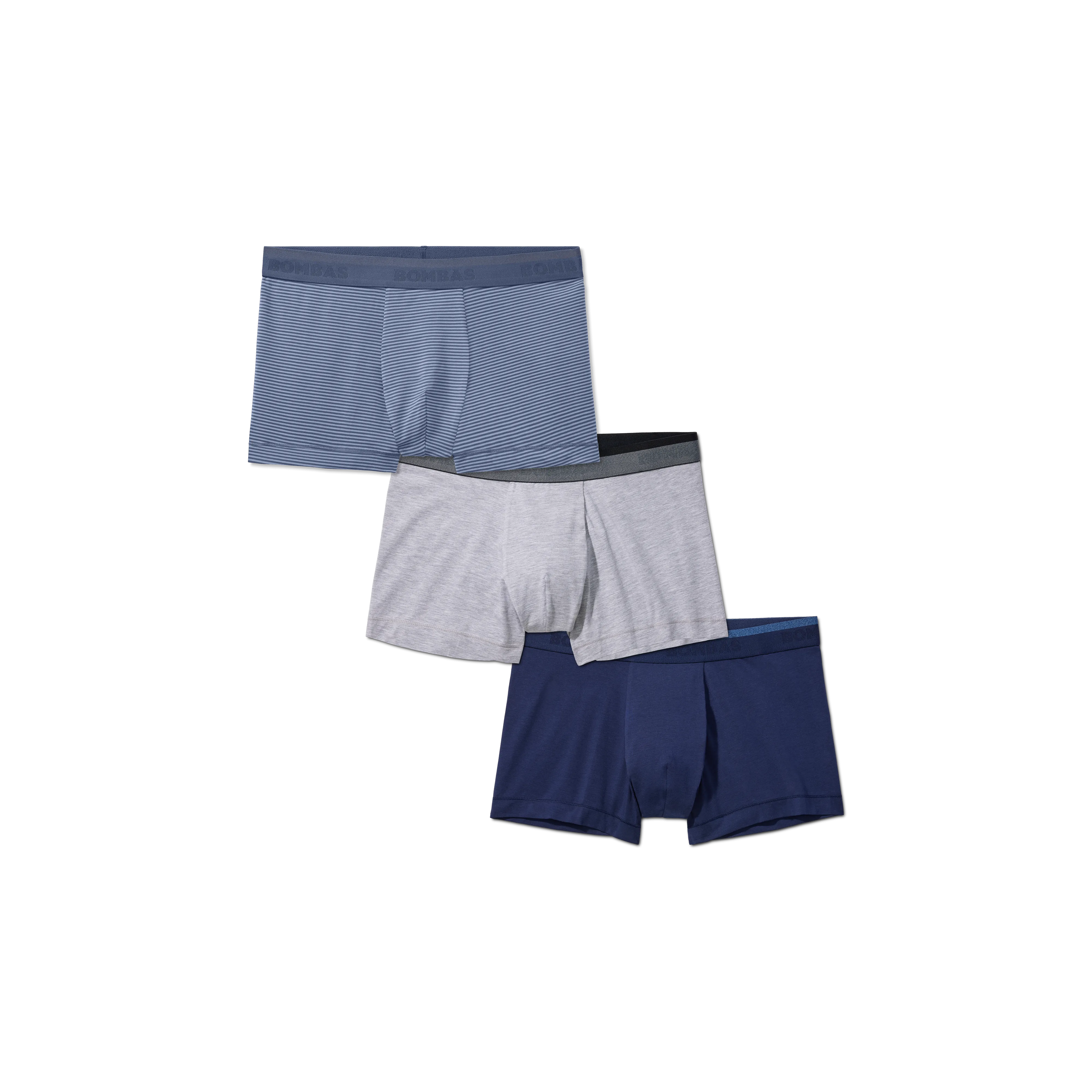 Men's Cotton Modal Blend Trunk 3-Pack