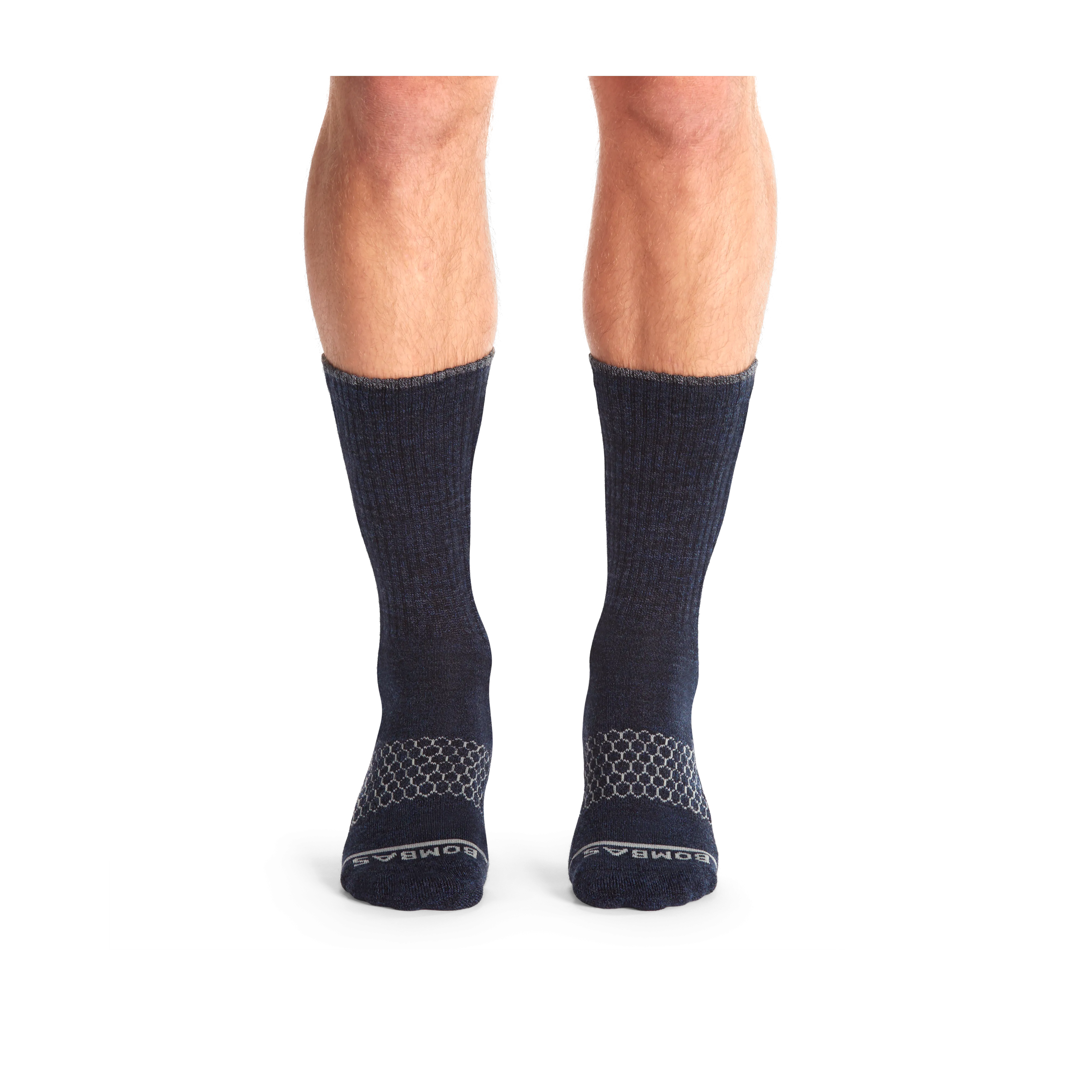 Men's Merino Wool Blend Calf Socks