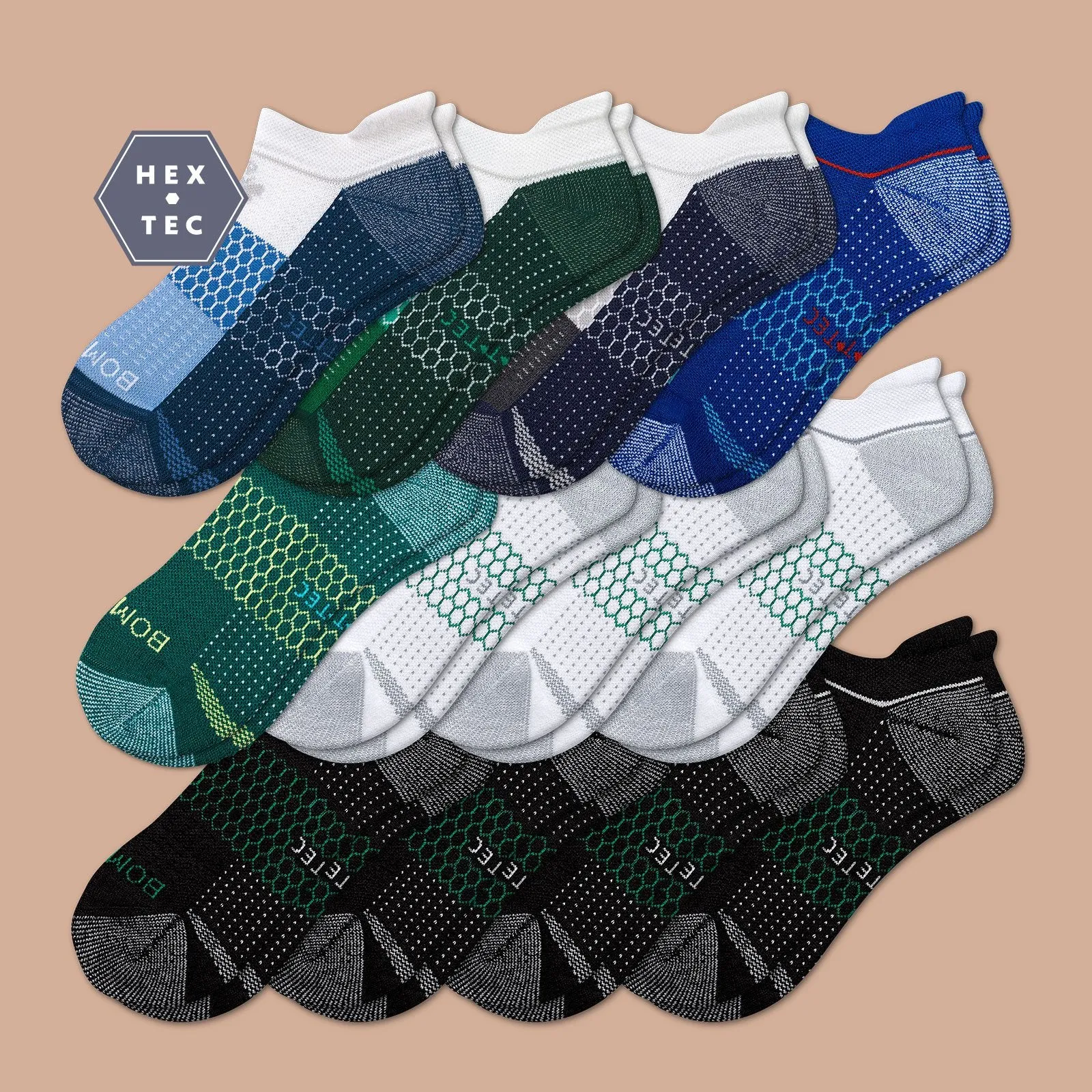 Men's Performance Golf Ankle Sock 12-Pack