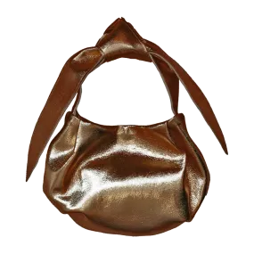 Natalie Mini Bag in Metallic Bronze