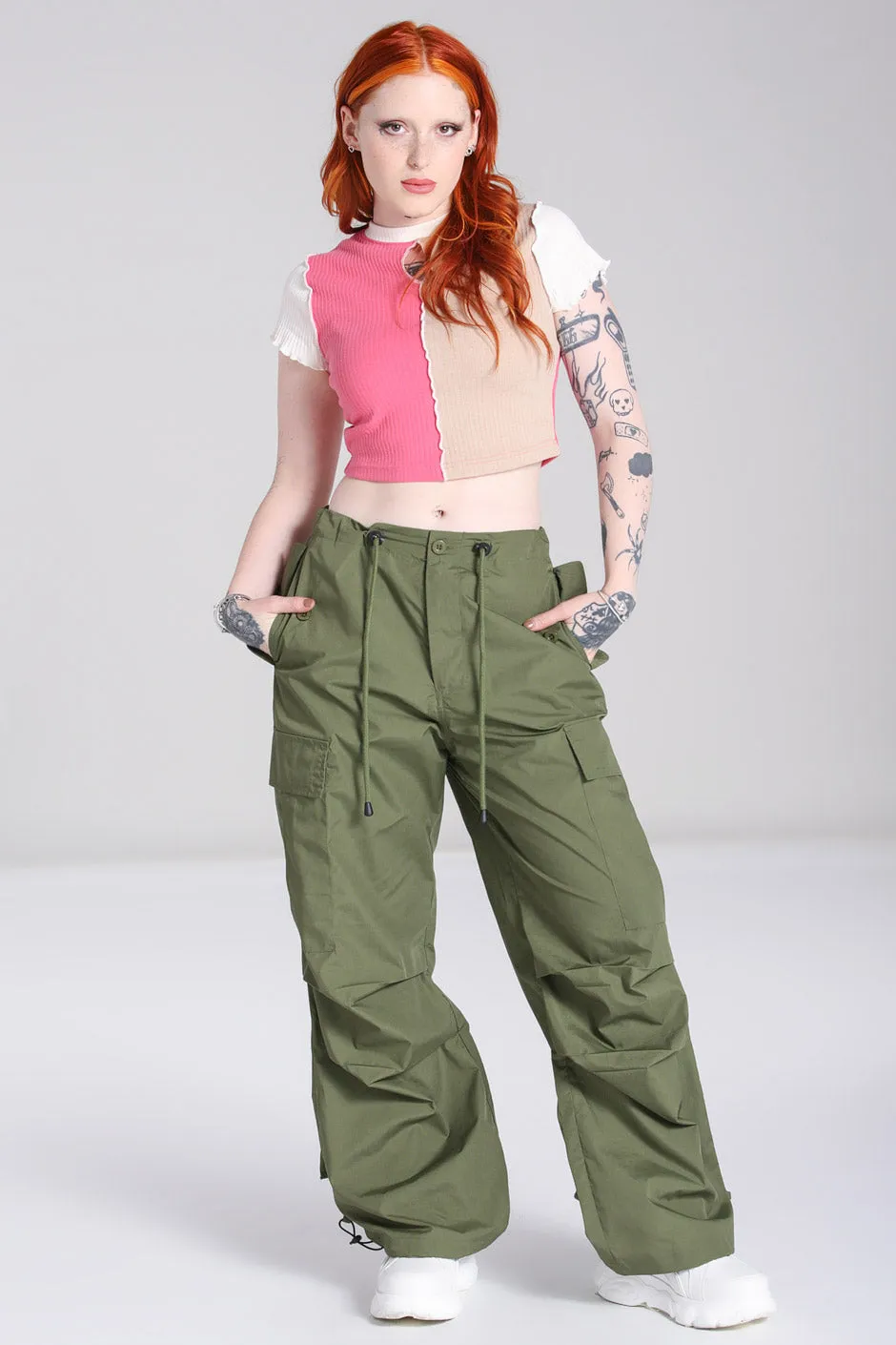 Nickel Trousers Green