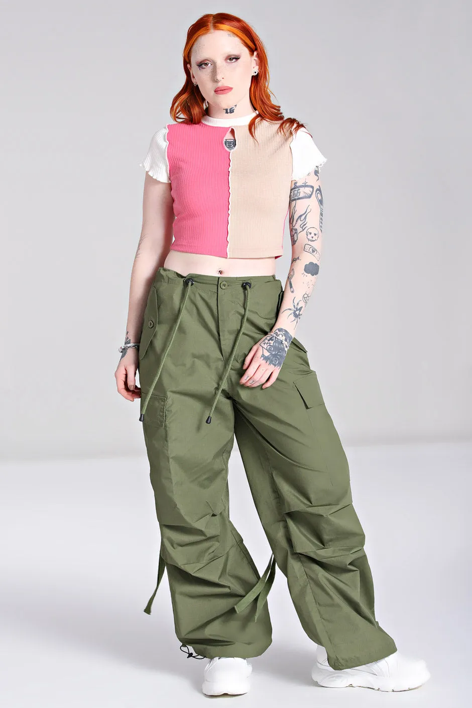 Nickel Trousers Green