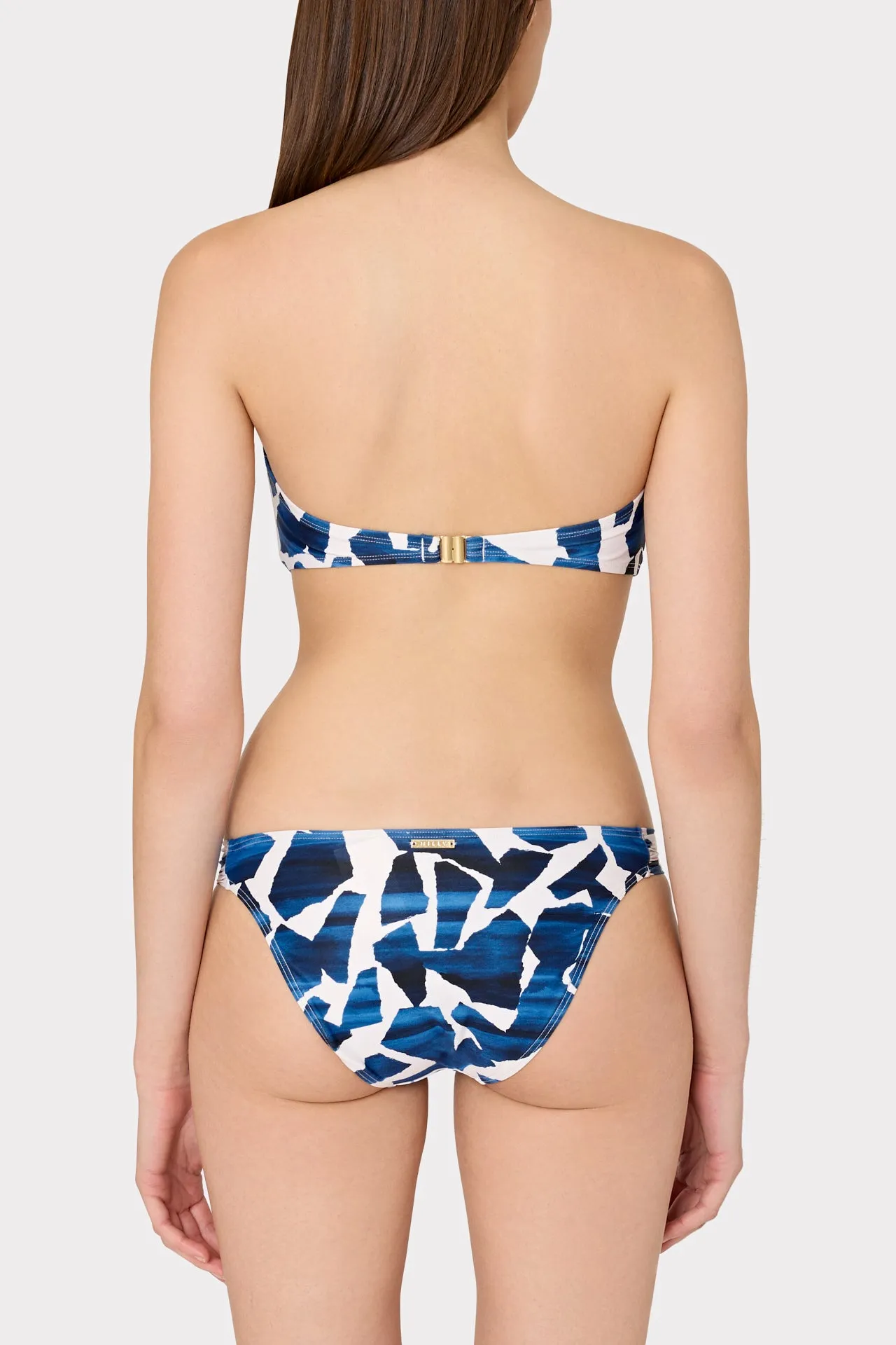 Ocean Puzzle Bandeau Top