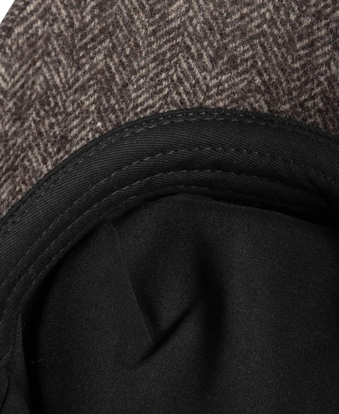 Old Time Herringbone Wool Newsboy Cap