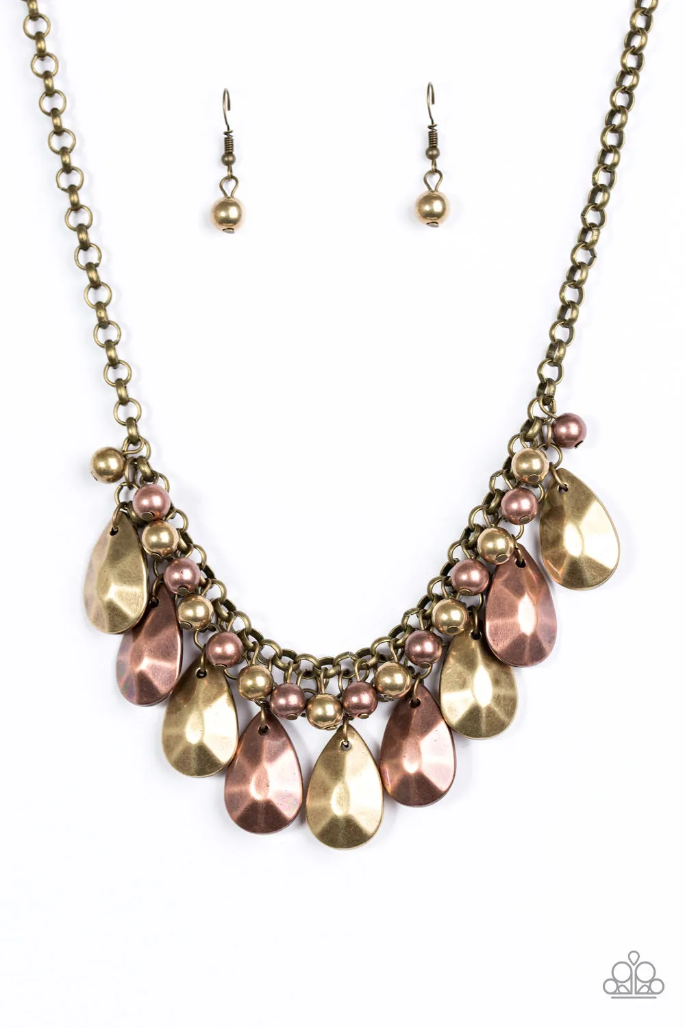 Paparazzi Accessories  - La Diva Loca #N471 Peg - Multi Necklace