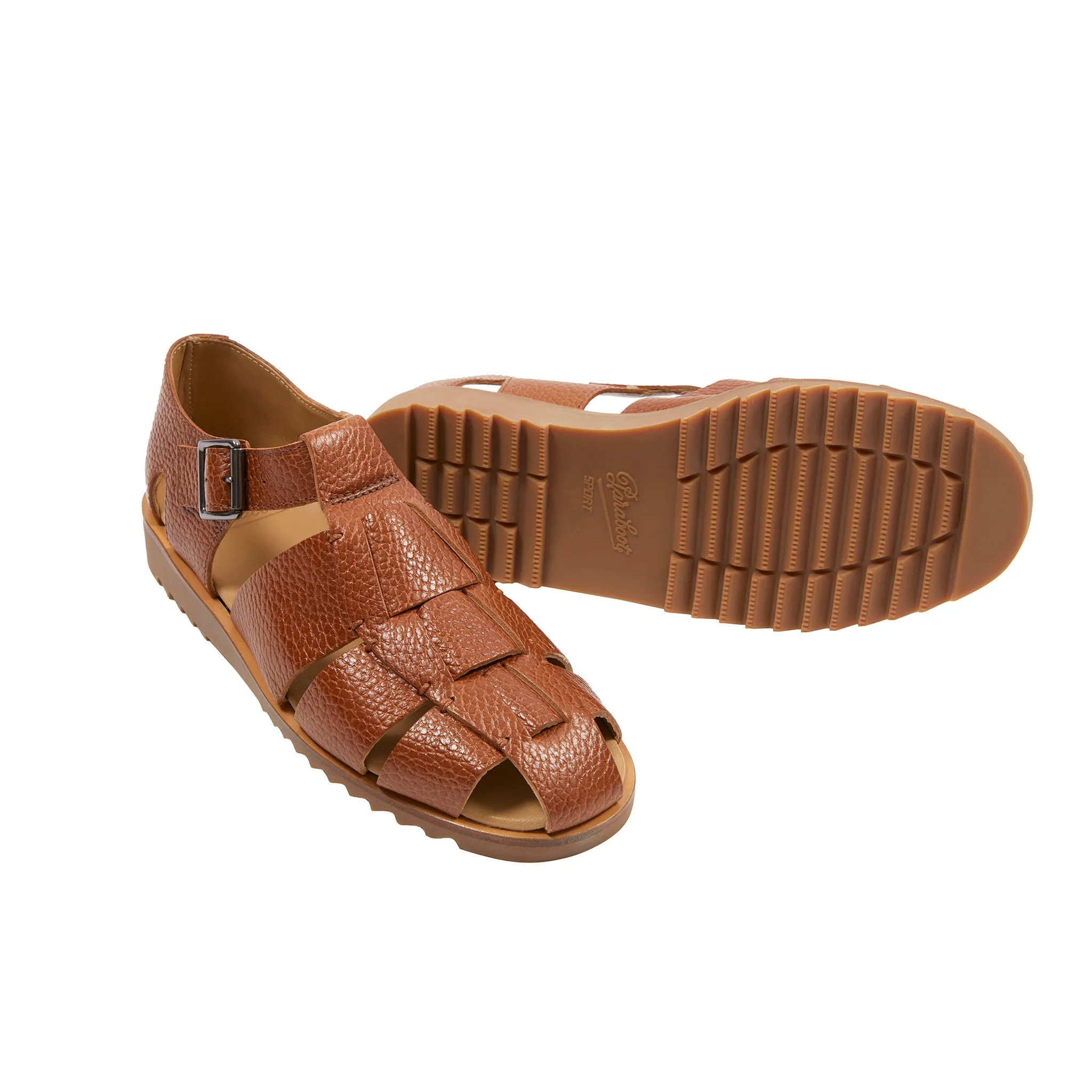 Paraboot Pacific Sandals in Gold