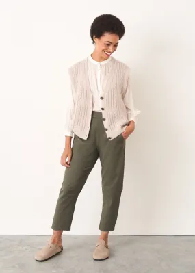 PRU MIDWEIGHT COTTON TROUSER - KHAKI