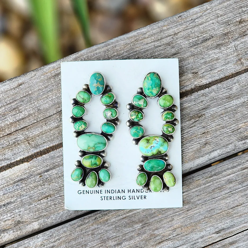 " Breanna " Sonoran Gold Statement Earrings