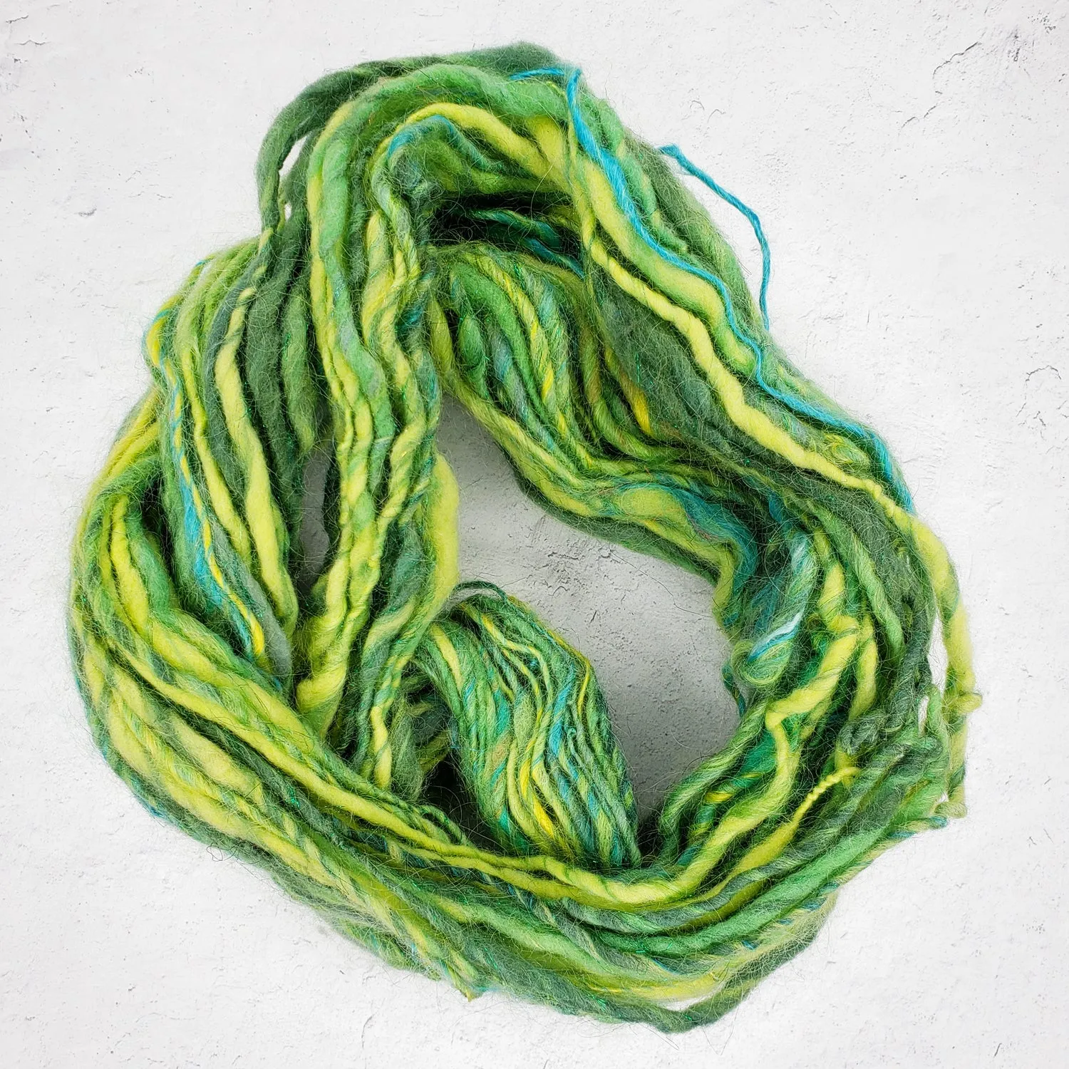 "Green Tea" Yarn (Merino & Mohair) by Britta Cruz