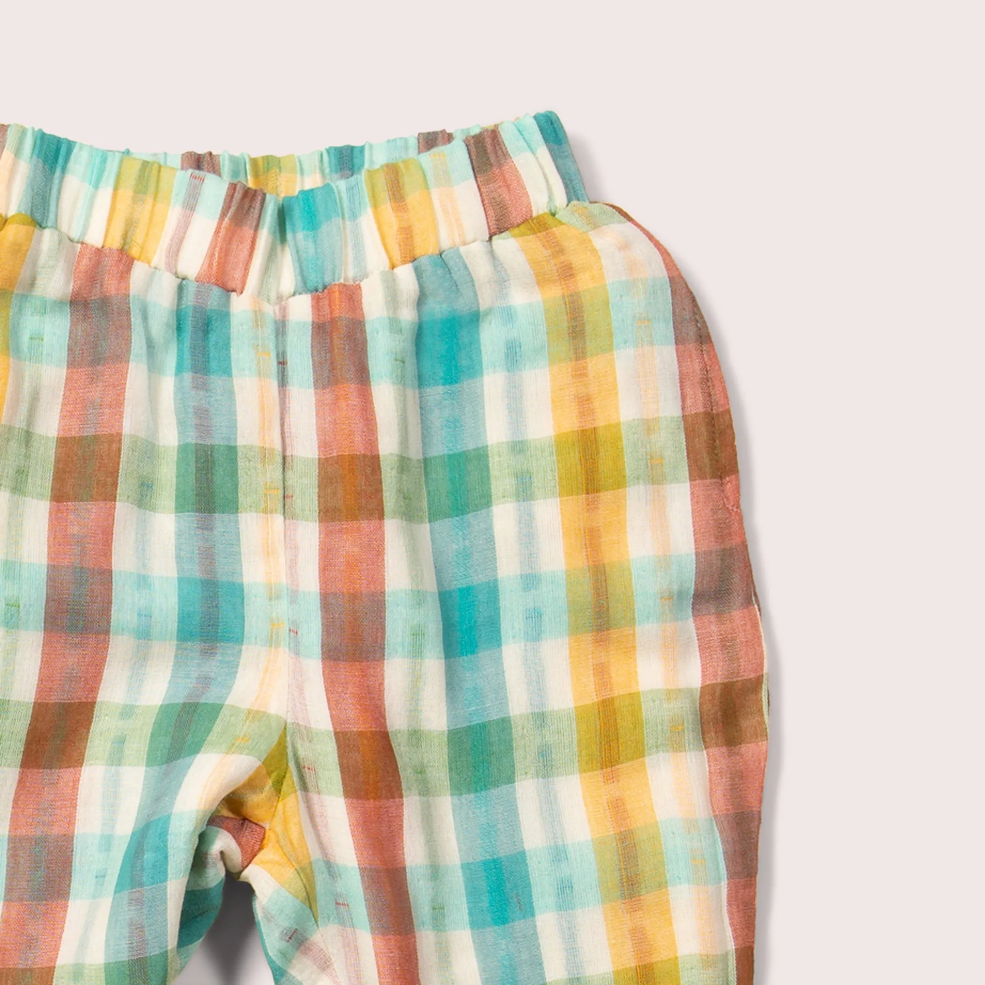 Rainbow Double Cloth Reversible Pull On Trousers