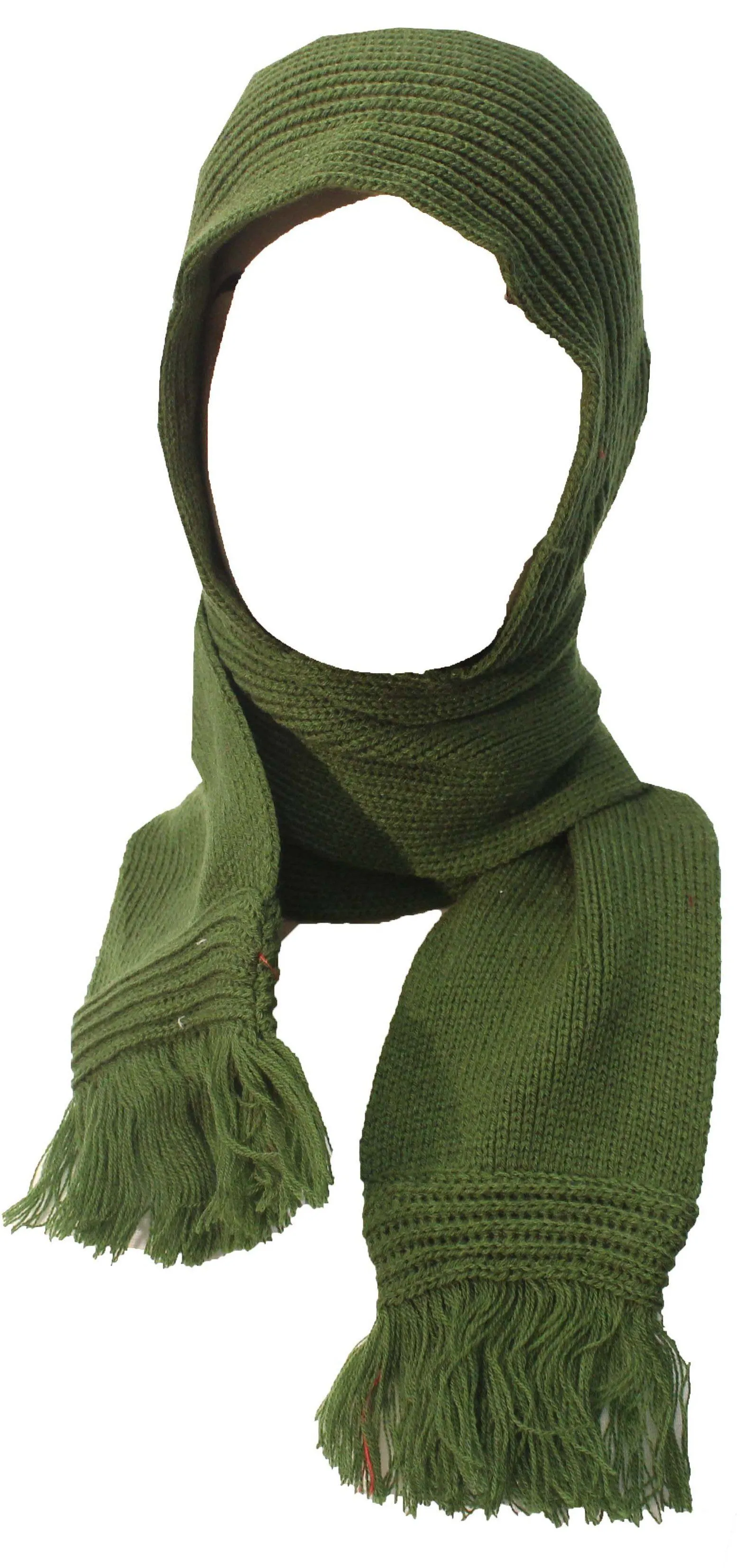 Romano nx 2-in-1 Wool Scarves for Women with Wool Cap Attached