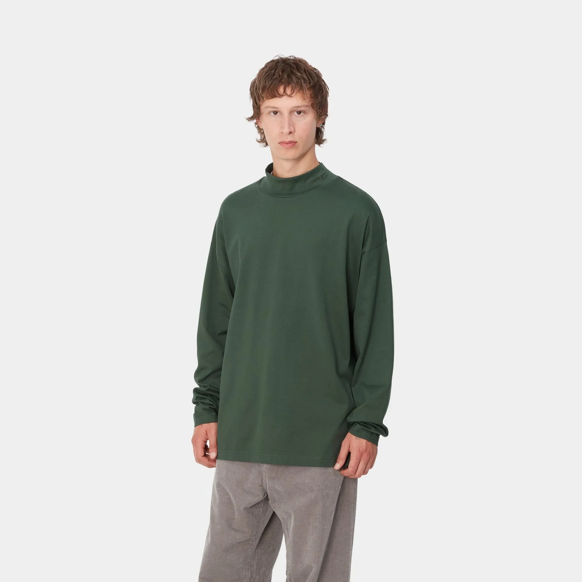 Script Mockneck Long Sleeve T-Shirt | Sycamore Tree