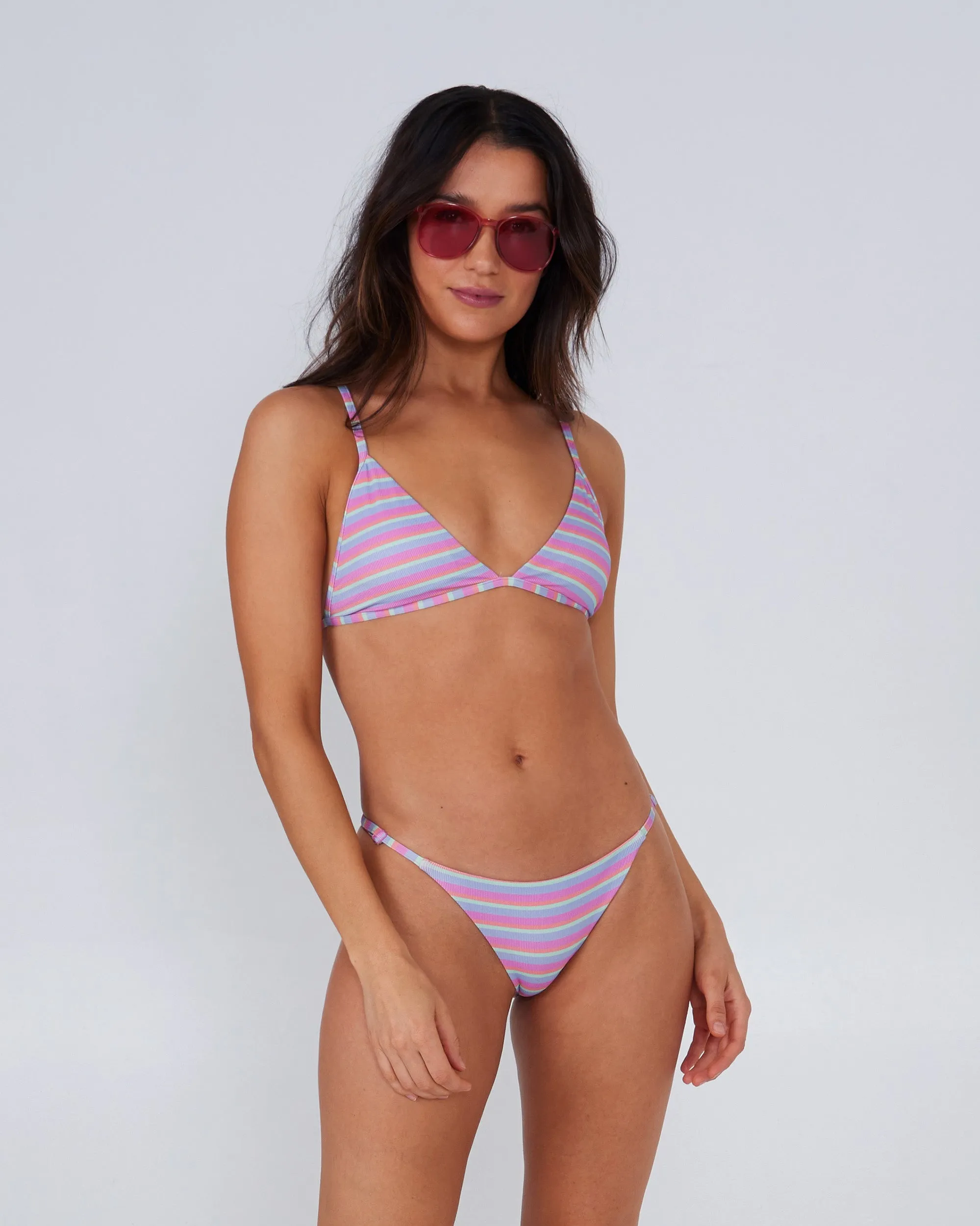 Shorebreak Rib Orchid Bikini Top