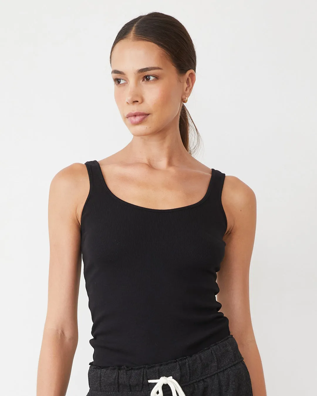 Supimaluxe Rib Scoop Neck Tank