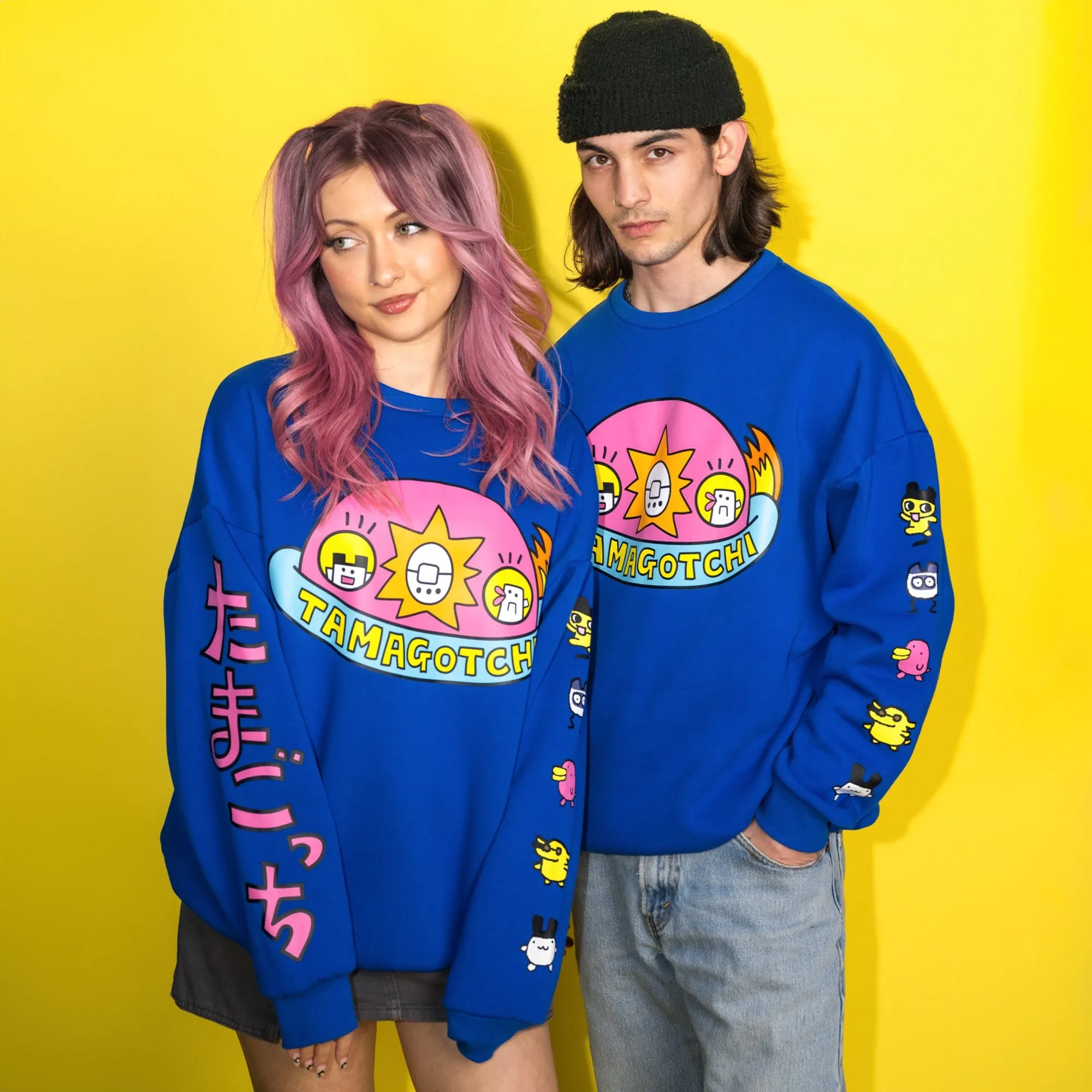 Tamagotchi Drop Sleeve Sweater