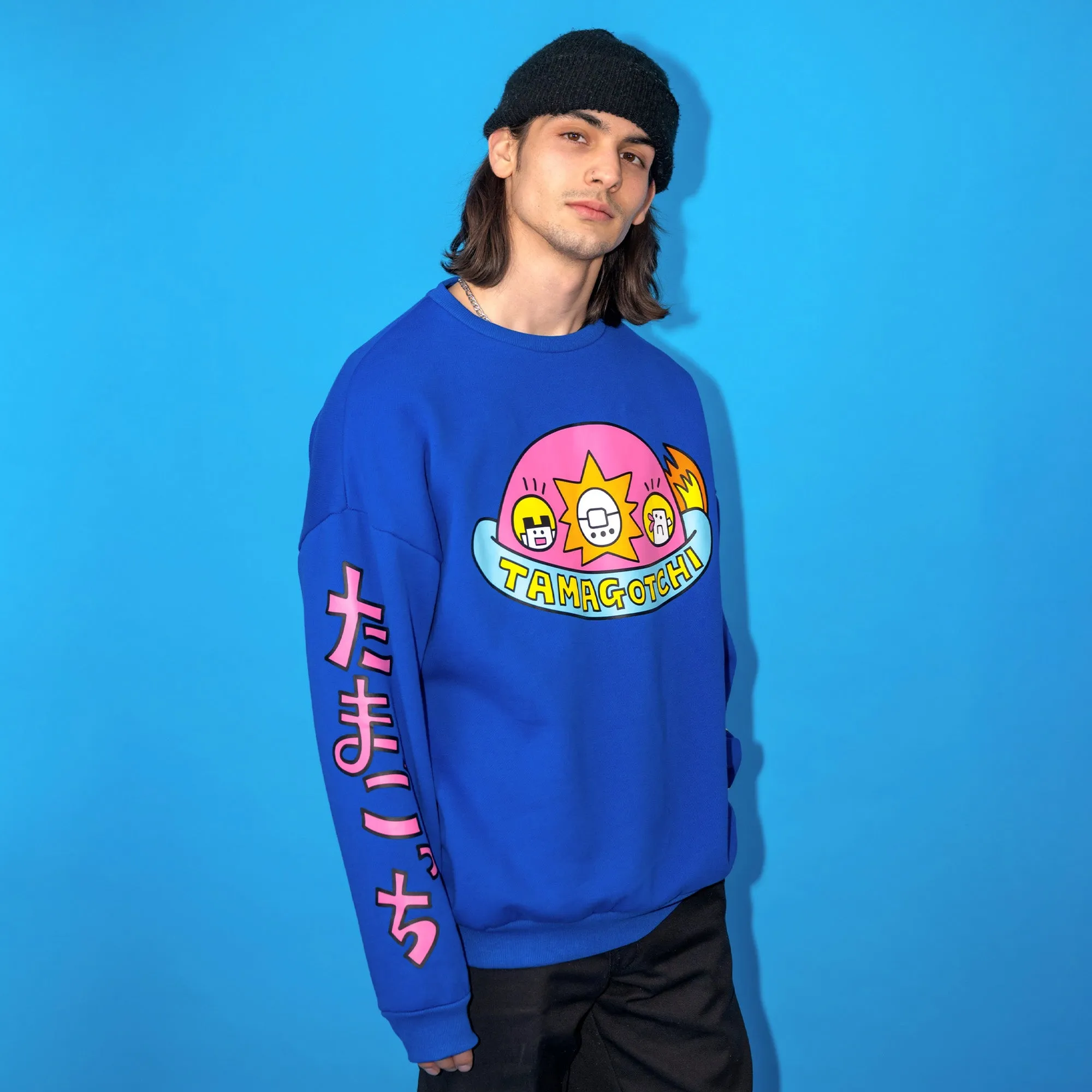 Tamagotchi Drop Sleeve Sweater