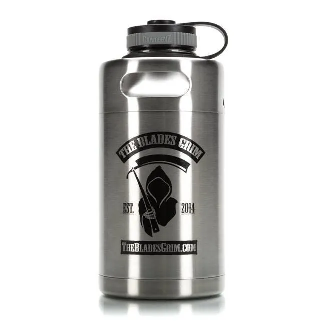 The Blades Grim Growler! 64 oz Mini-Keg