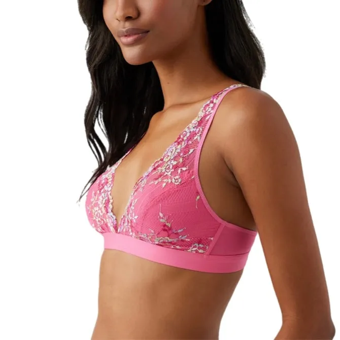 Wacoal Embrace Lace Bralette Hot Pink